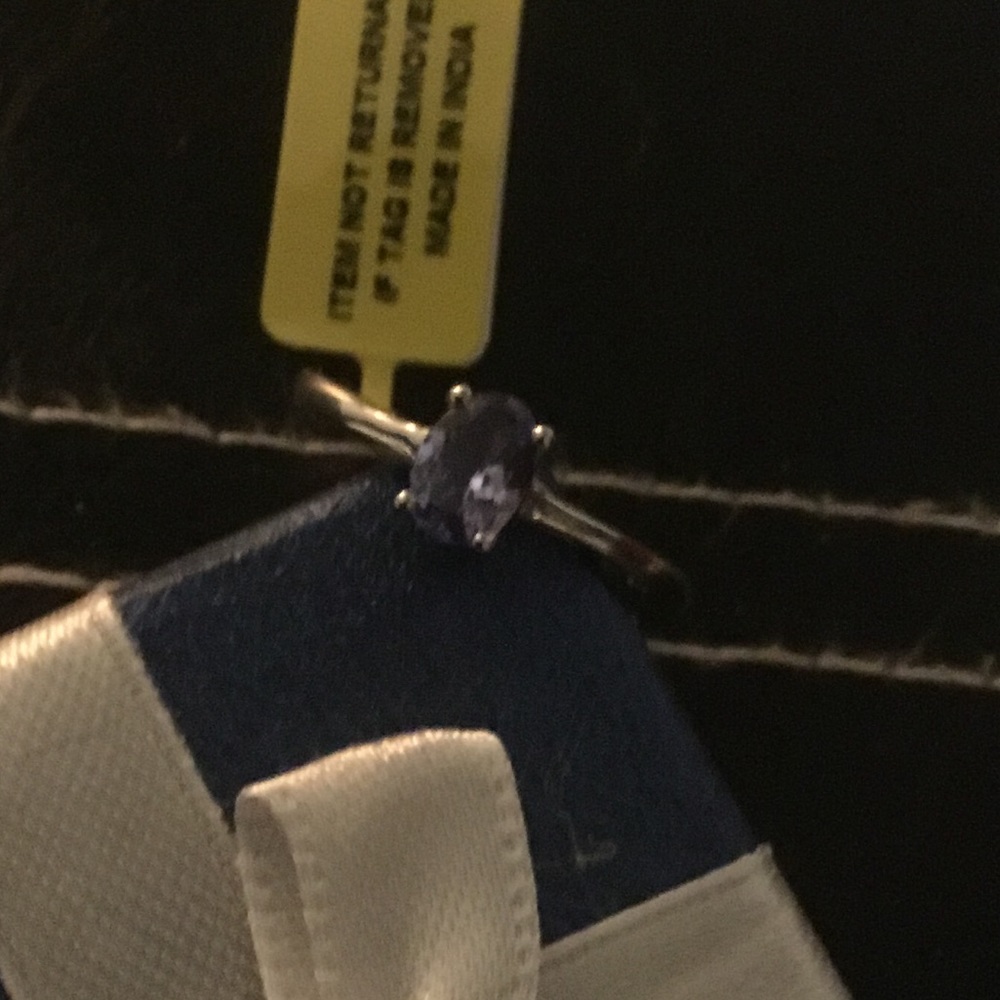 Tanzanite Sterling Silver ring